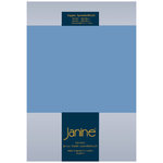 Janine Jersey Elastic Comfort Spannbettlaken bis 10 Höhe Topper 100x200 42 blau Lagerware